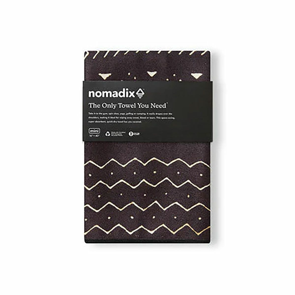 ノマディックスNOMADIXアウトドアカジュアルアクセサリーMiniTowelMudClothBlack1700070009221メンズレディースユニセックス25FA秋冬
