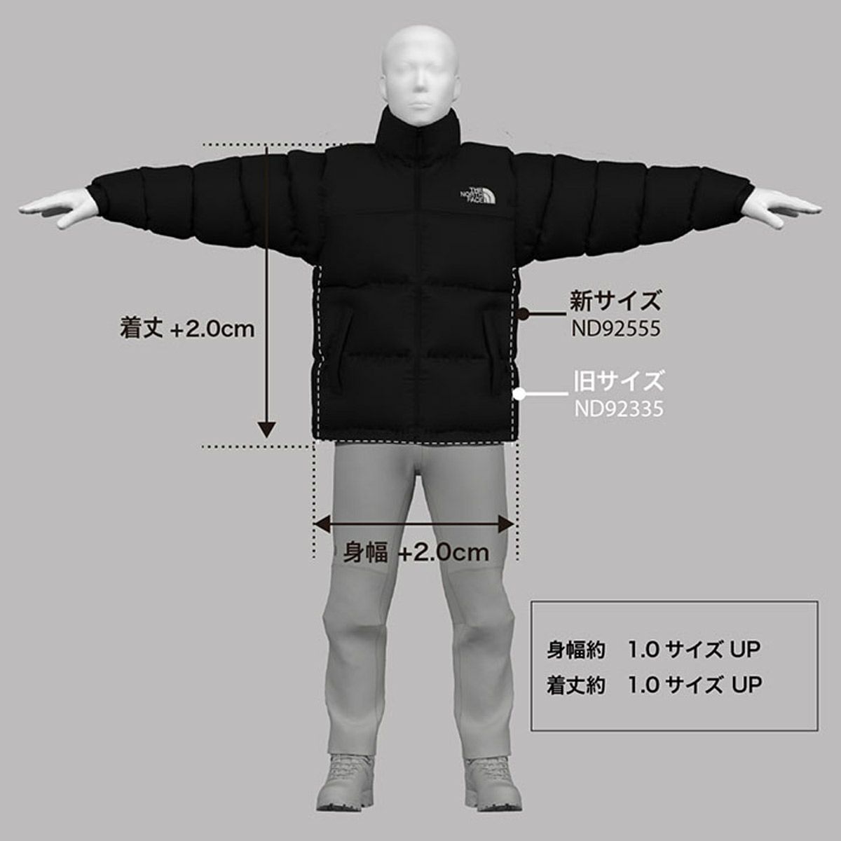 ザ・ノース・フェイスTHENORTHFACEアウトドアカジュアルウェアアウターダウンジャケットヌプシジャケットNUPTSEJACKETND92555-Kメンズ男性25FW秋冬