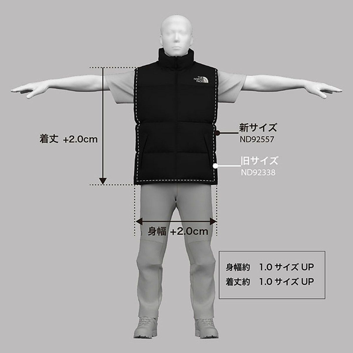 ザ・ノース・フェイスTHENORTHFACEアウトドアカジュアルウェアアウターダウンジャケットヌプシベストNUPTSEVESTND92557-TKメンズ男性25FW秋冬