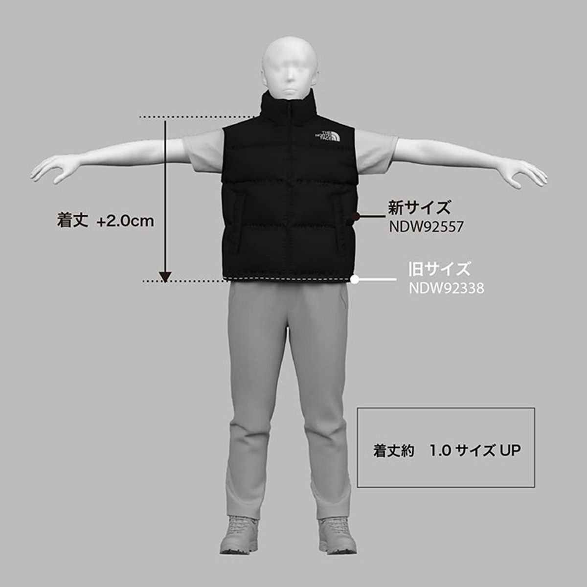 ザ・ノース・フェイスTHENORTHFACEアウトドアカジュアルウェアアウターダウンジャケットヌプシベストNUPTSEVESTNDW92557-Kレディース女性25FW秋冬