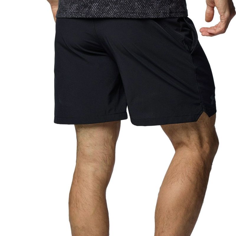 アンダーアーマーUNDERARMOURジムフィットネスヨガウェアボトムスショートハーフパンツ短パンウーブン7インチショーツUAWOVEN7inShort1384809-001メンズ男性25FA秋冬