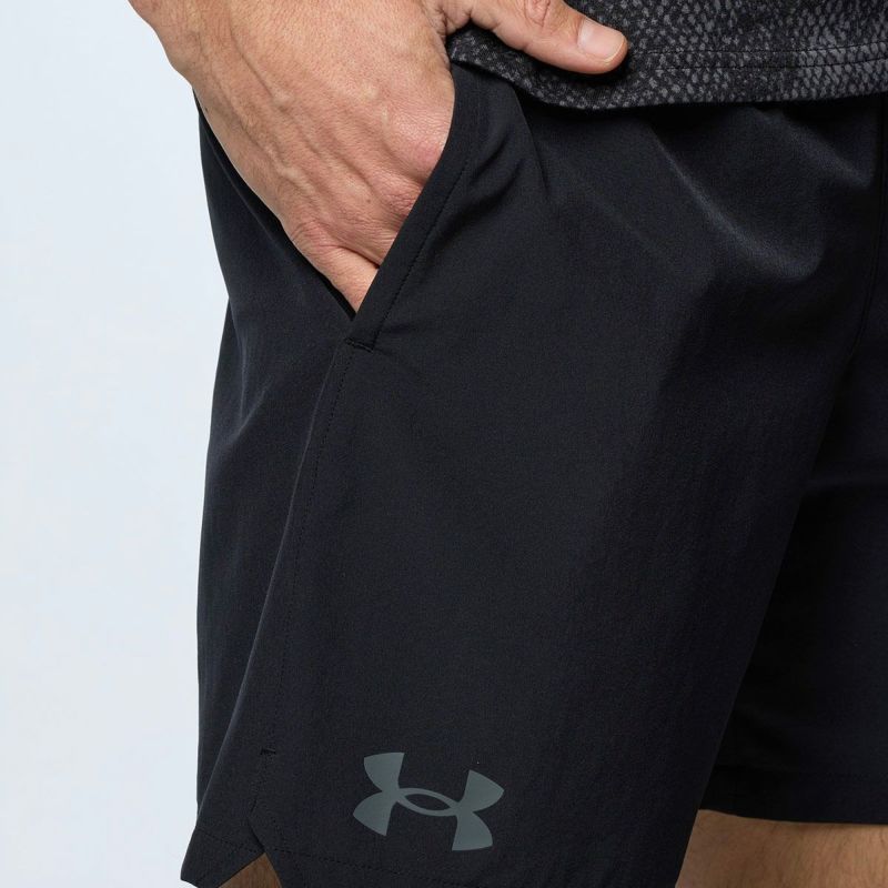 アンダーアーマーUNDERARMOURジムフィットネスヨガウェアボトムスショートハーフパンツ短パンウーブン7インチショーツUAWOVEN7inShort1384809-001メンズ男性25FA秋冬