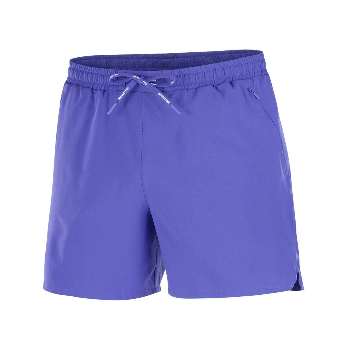 サロモンSALOMONランニングウェアボトムスショートハーフパンツ短パンSHKOUTCORE5SHORTSLC2641000メンズ男性24FA秋冬