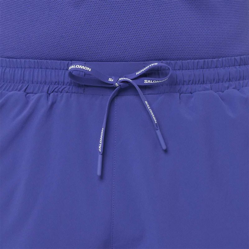 サロモンSALOMONランニングウェアボトムスショートハーフパンツ短パンSHKOUTCORE5SHORTSLC2641000メンズ男性24FA秋冬