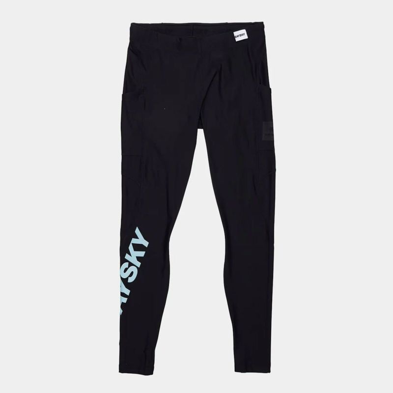 セイスカイSAYSKYランニングウェアボトムスインナースパッツレギンスモーションタイツLogoMotion+LongTightsOMRLT51メンズ男性25FA秋冬