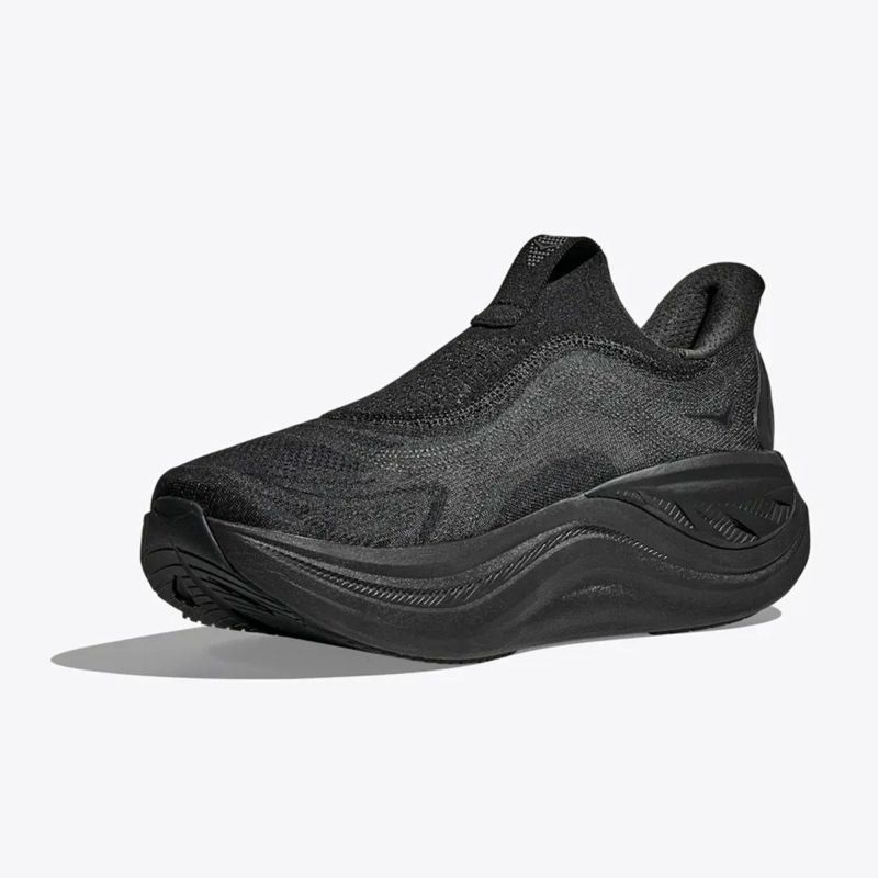 ホカHOKAランニングリカバリーシューズスカイワードレースレスSKYWARDLACELESS1168876-BBLCメンズ男性25FA秋冬