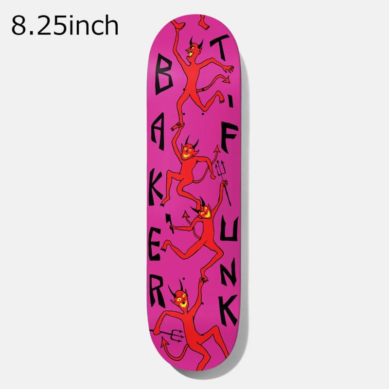 ベイカーBAKERスケボースケートボードデッキ板TFDevilBoiDeck8.2503-01-2138