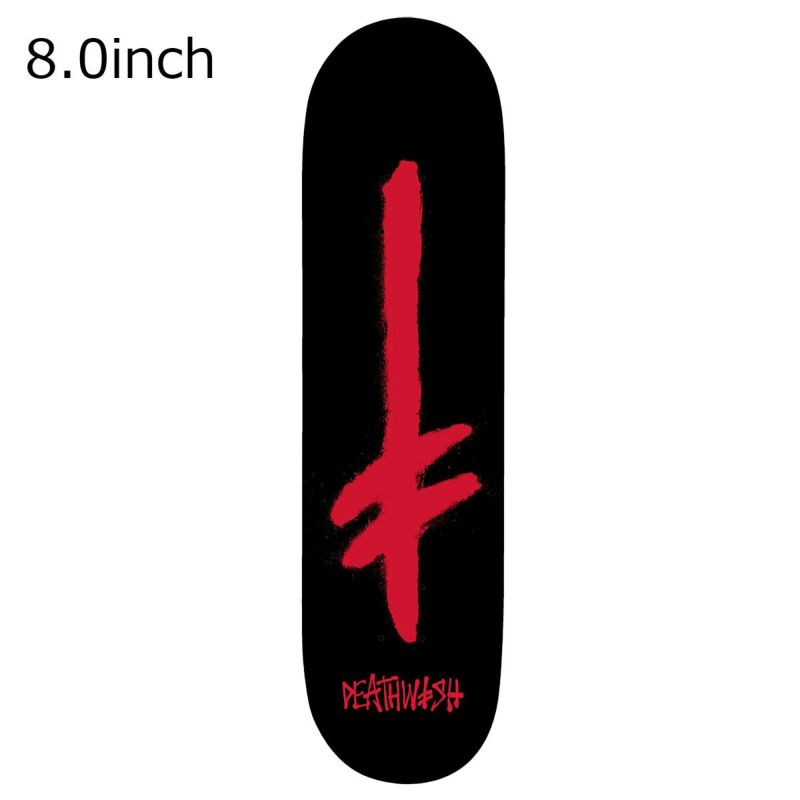台湾製無地黒デッキテープ付き DEATHWISH　デスウィッシュ 8.0デッキ 台湾製無地黒デッキテープ付き DEATHWISH デスウィッシュ 8.0デッキ