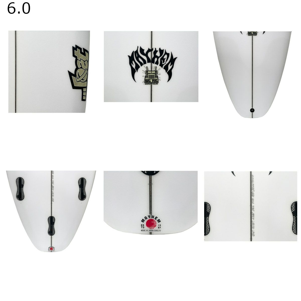 ロストサーフボードLOSTSURFBOARDSサーフィンサーフサーフボード板ショートボードBIGRIGDRIVERPOLYJAPANJ5227000