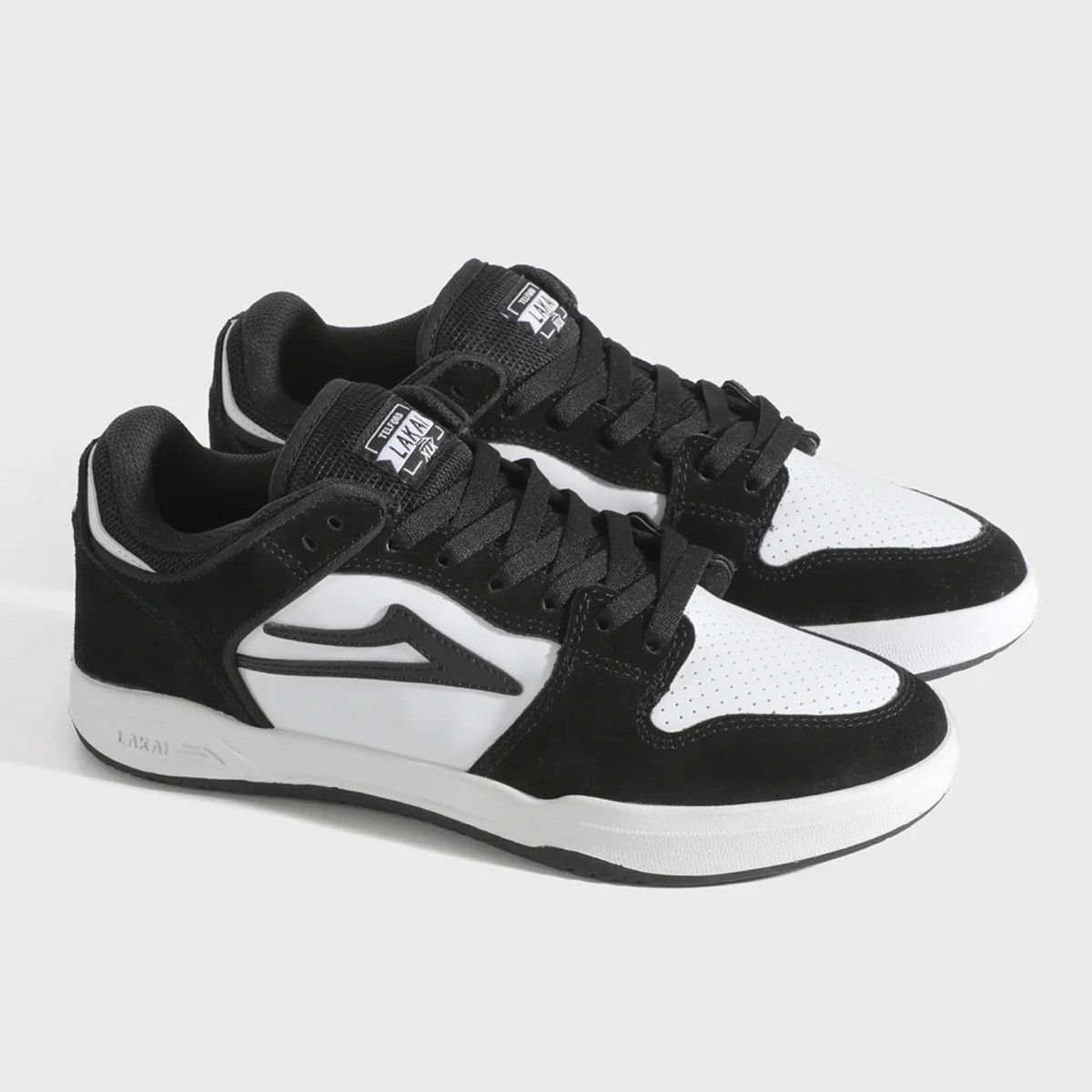 ラカイLAKAIスケボースケートボードスケシュースニーカーシューズ靴TELFORDLOWFTLOW25Q3-002-BKメンズ男性25FA秋冬