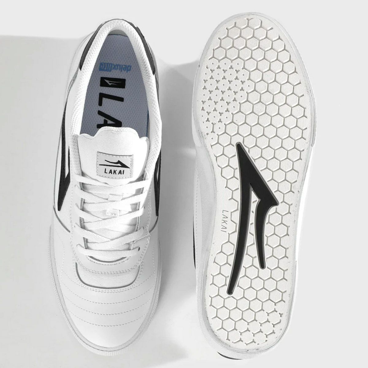 ラカイLAKAIスケボースケートボードスケシュースニーカーシューズ靴CAMBRIDGEMS3240252A00-WHメンズ男性25FA秋冬