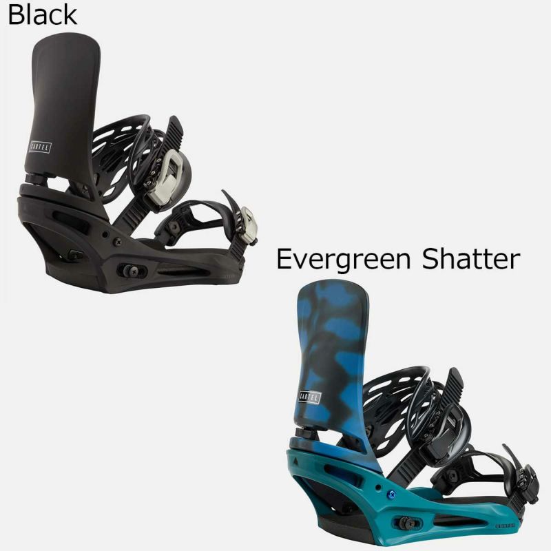 バートンBURTONスノボースノボスノーボードバインディングビンディングカーテルRe:Flex105391-2526メンズ男性25-26