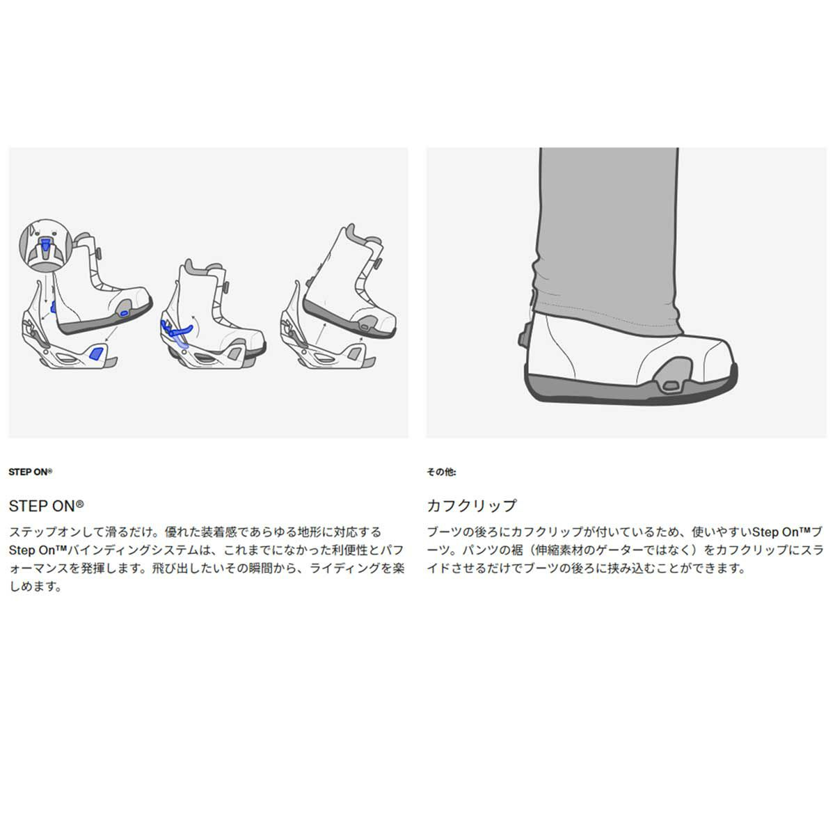 バートンBURTONスノボースノボスノーボードブーツウェイブレンジXStepOn(R)ワイド302931メンズ男性25-26