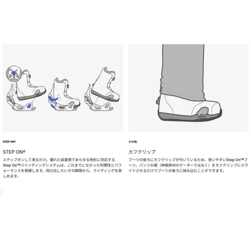 バートンBURTONスノボースノボスノーボードブーツウェイブレンジStepOn(R)ワイド302981レディース女性25-26