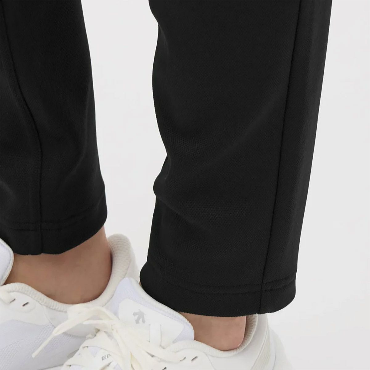 デサントDESCENTEジムフィットネスヨガウェアボトムスロングパンツ長ズボン鹿の子ジャージロングパンツST5FPZ10Mメンズ男性25FA秋冬