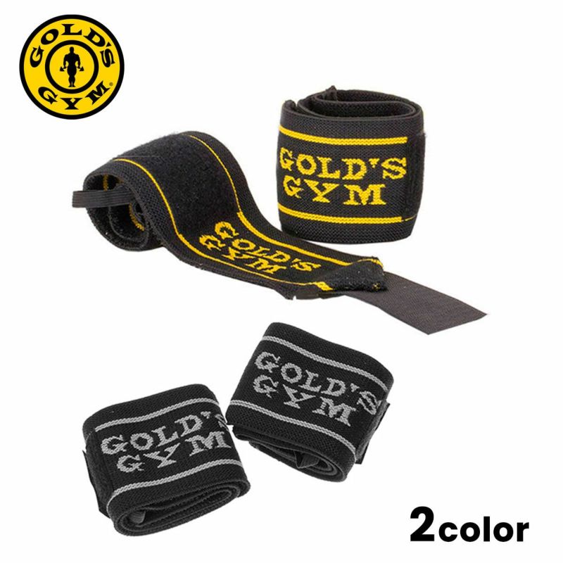 ゴールドジム GOLD'S GYM ループ付きリストラップ G3511 手首