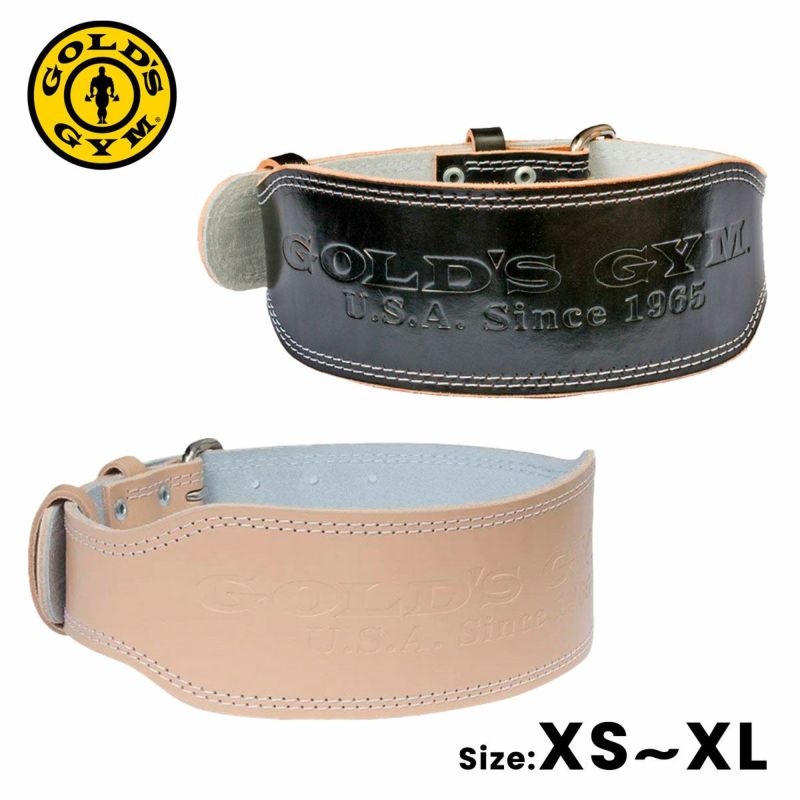 ゴールドジム GOLD'S GYM EXレザーベルト G3322 トレーニング