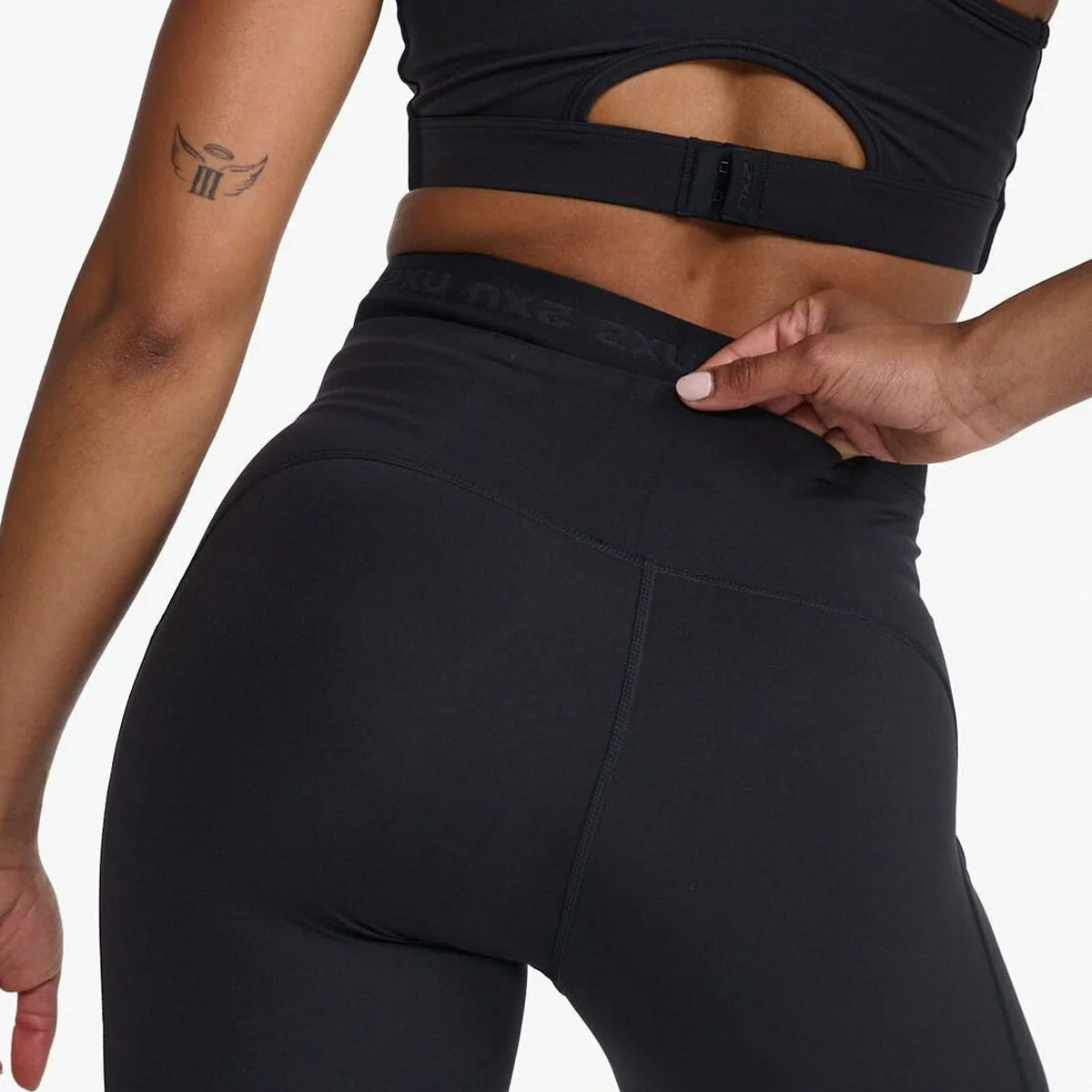 2XUツータイムズランニングウェアボトムスインナースパッツレギンスウィメンズフォームスタッシュハイライズコンプレッションタイツFormStashHi-RiseCompressionTightsWA6874B-BLKBLKレディース女性25FA秋冬