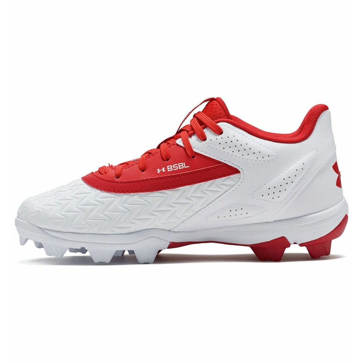 アンダーアーマーUNDERARMOURベースボール野球ソフトボールポイントスパイクリードオフローラバーモールドジュニア3.0LEADOFFLOWRMJR3.03027455-600ジュニアキッズ子ども男の子女の子25FA秋冬