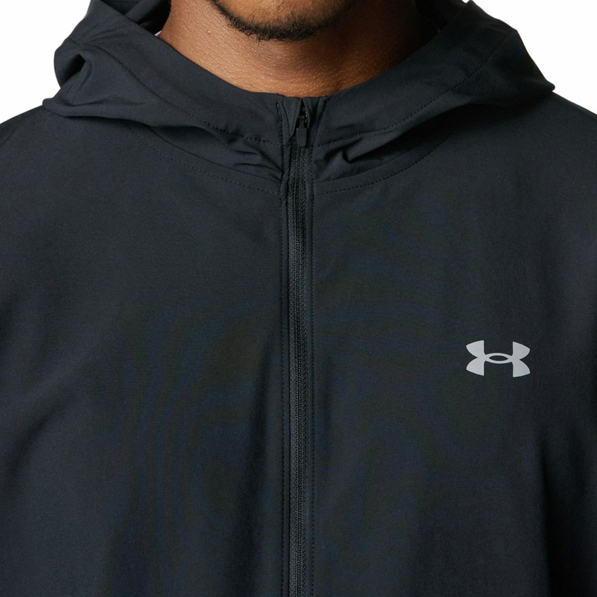 アンダーアーマーUNDERARMOURジムフィットネスヨガウェアアウタージャケットUAベロシティストームジャケットVelocitiStormHoodedJkt6005900-001メンズ男性25FA秋冬