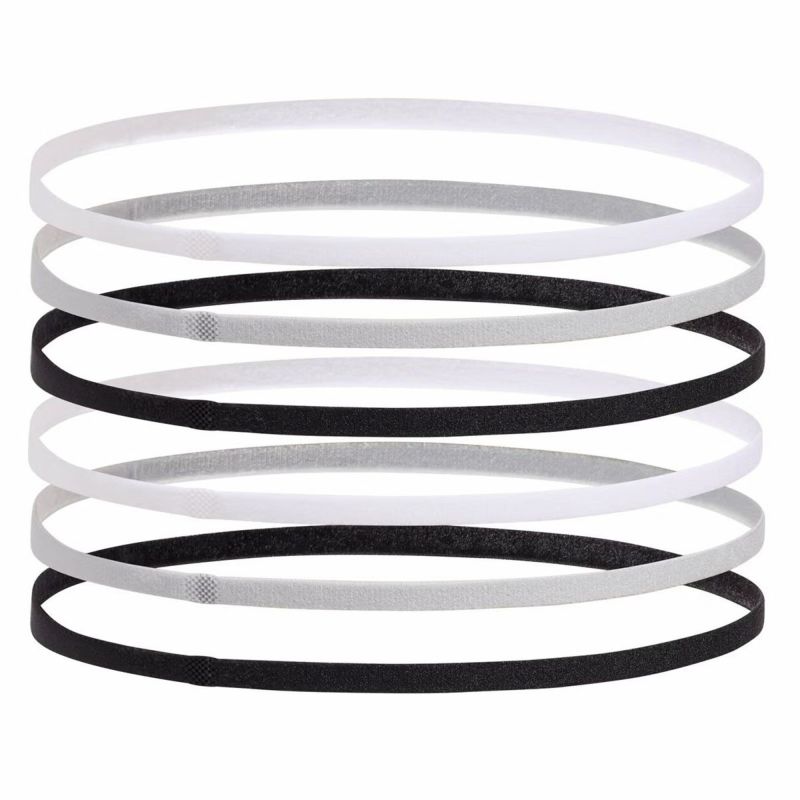 アンダーアーマーUNDERARMOURベースボール野球ソフトボールアクセサリーミニエラスティックヘッドバンドMINIELASTIC6PK1389932-001メンズレディースユニセックス25FA秋冬