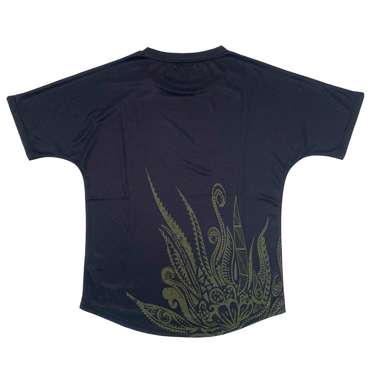 ジンガーJINGERランニングウェア半袖TシャツルーズフィットドルマンJ-1047-BLKメンズレディースユニセックス25FA秋冬