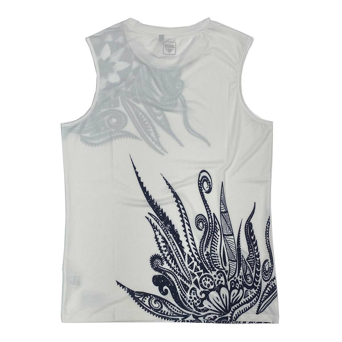 ジンガーJINGERランニングウェアノースリーブタンクトップノースリーブシャツJM-6024-WHTメンズ男性25FA秋冬