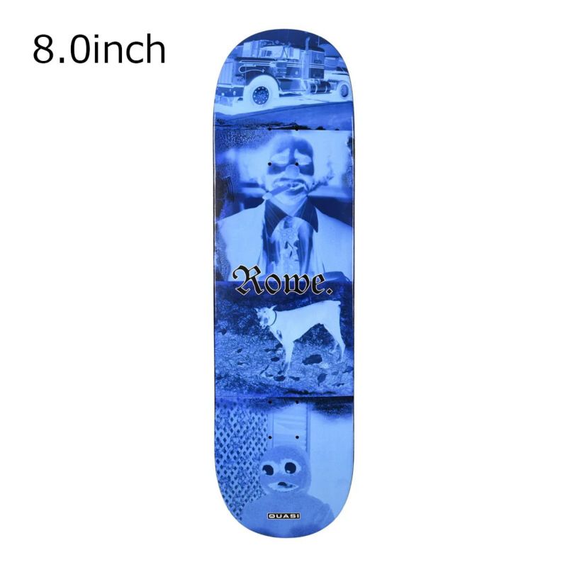 クアジ QUASI スケボー スケートボード デッキ 板 Rowe Bygone - Fill
