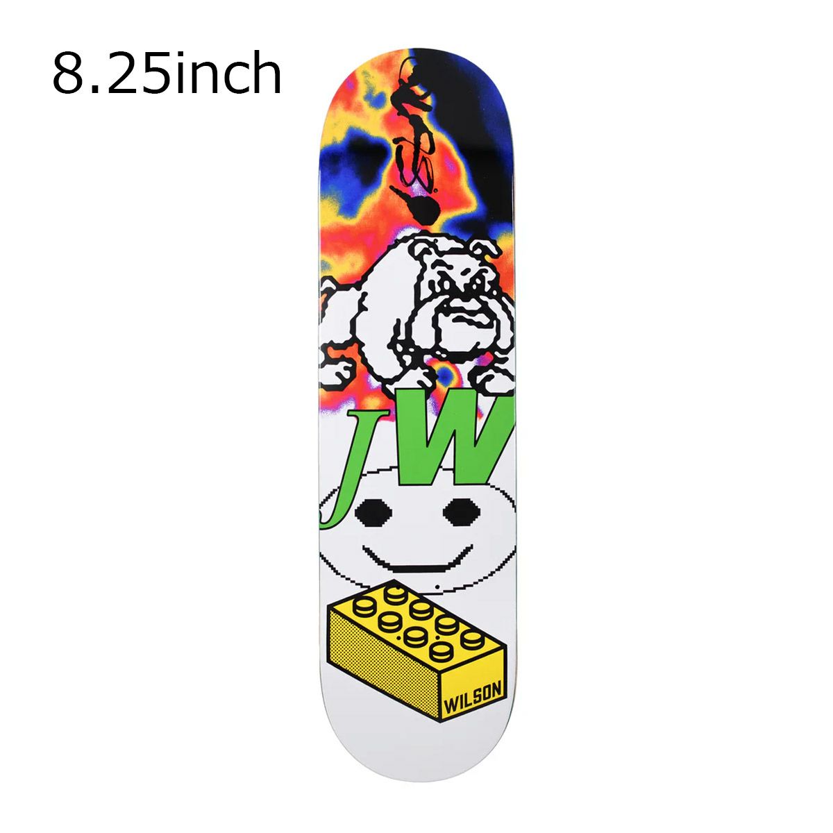 クアジQUASIスケボースケートボードデッキ板WilsonHeatmiser8.2517411K430070