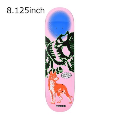 クアジQUASIスケボースケートボードデッキ板CrockettMaxi8.12517411K430072