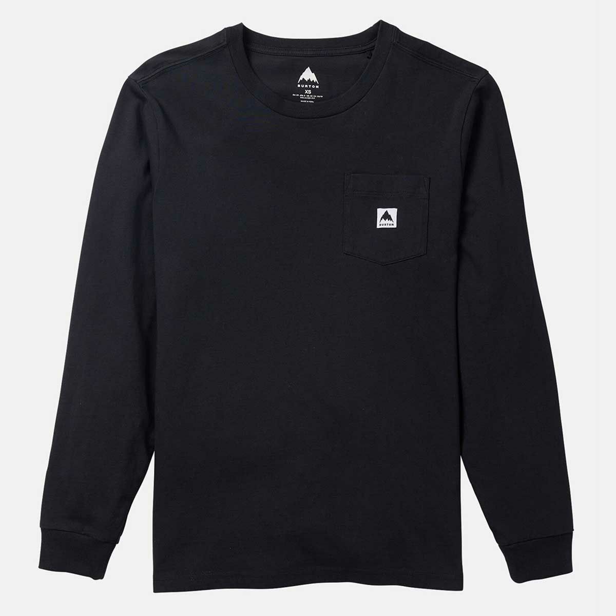 バートンエーケーBURTON【ak】スノボースノボスノーボードウェア長袖TシャツロンTコルファックスロングスリーブTシャツ203931-TRUEBLACKメンズレディースユニセックス25-26