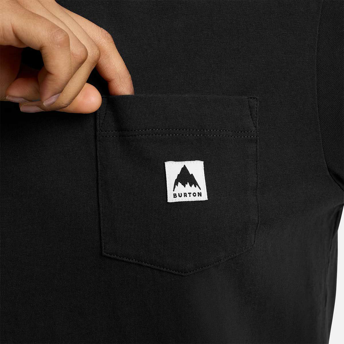 バートンエーケーBURTON【ak】スノボースノボスノーボードウェア長袖TシャツロンTコルファックスロングスリーブTシャツ203931-TRUEBLACKメンズレディースユニセックス25-26