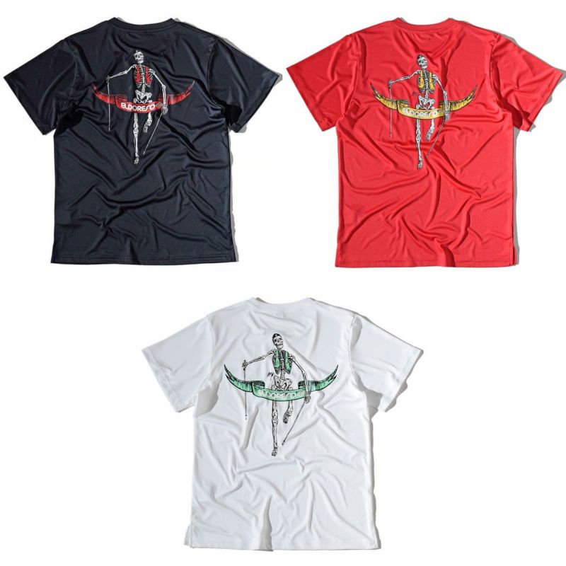 エルドレッソELDORESOランニングウェア半袖TシャツBonemanTeeE1016325メンズレディースユニセックス25FA秋冬