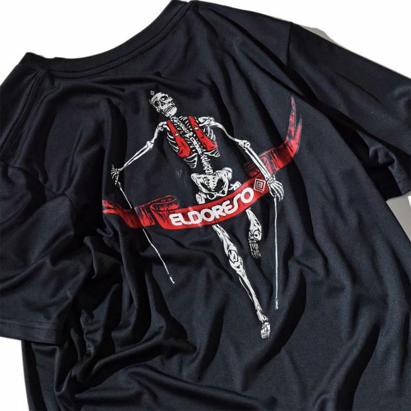 エルドレッソELDORESOランニングウェア半袖TシャツBonemanTeeE1016325メンズレディースユニセックス25FA秋冬