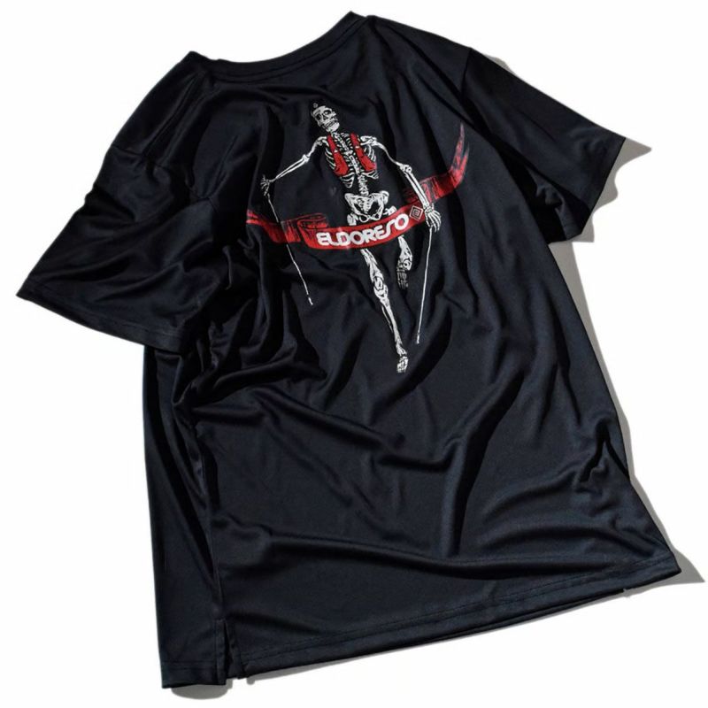 エルドレッソELDORESOランニングウェア半袖TシャツBonemanTeeE1016325メンズレディースユニセックス25FA秋冬