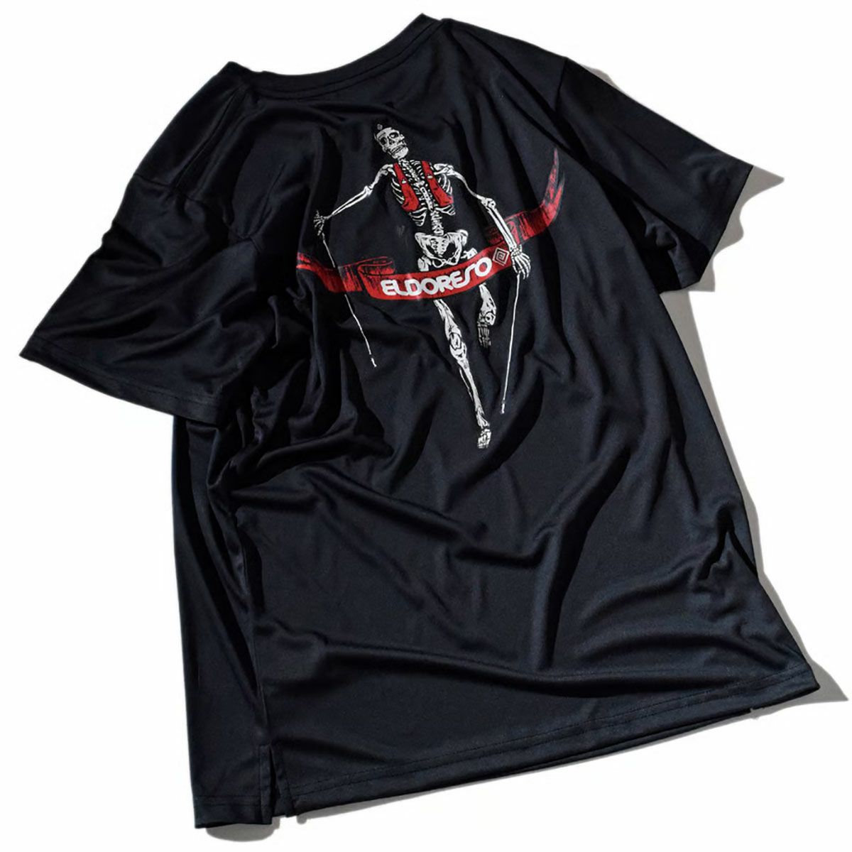 エルドレッソELDORESOランニングウェア半袖TシャツBonemanTeeE1016325メンズレディースユニセックス25FA秋冬