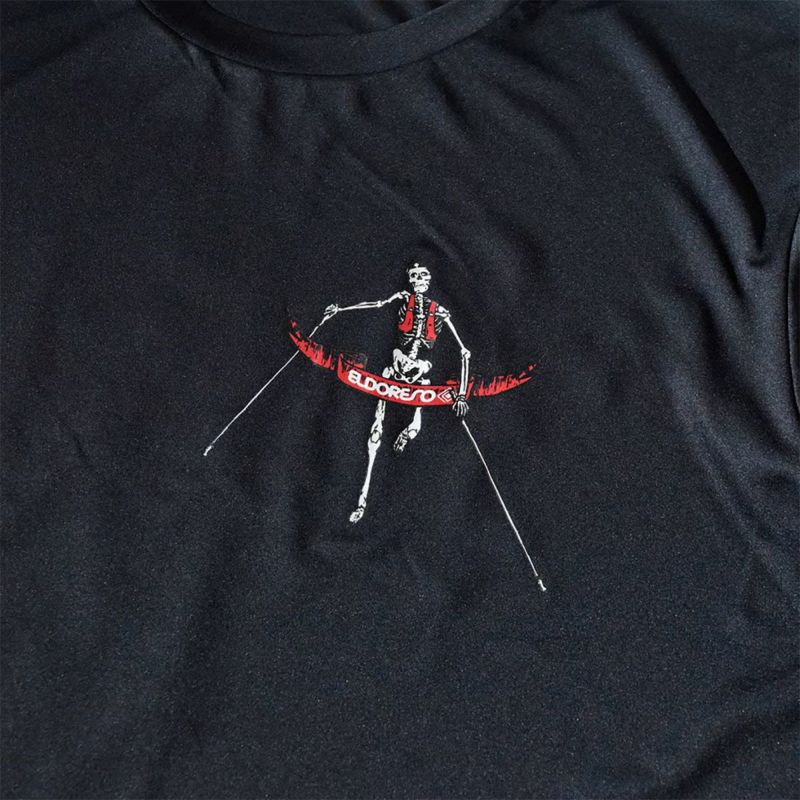 エルドレッソELDORESOランニングウェア半袖TシャツBonemanTeeE1016325メンズレディースユニセックス25FA秋冬