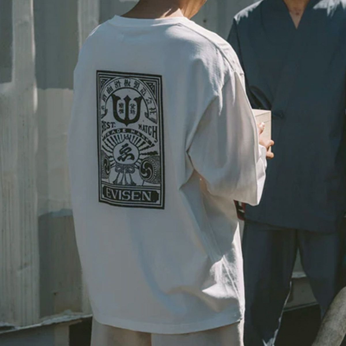 エビセンEVISENスケボースケートボードウェア長袖TシャツロンTベストマッチポケットロングスリーブティーBESTMATCHPOCKETLSTEE25FW-T03メンズレディースユニセックス25FA秋冬