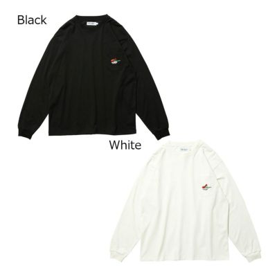 エビセンEVISENスケボースケートボードウェア長袖TシャツロンTニュースシポケットロングスリーブティーNEWSUSHIPOCKETLSTEE25FW-T04メンズレディースユニセックス25FA秋冬