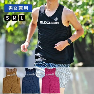 エルドレッソELDORESOランニングウェアノースリーブタンクトップEarnestTankE1222625メンズレディースユニセックス25FA秋冬