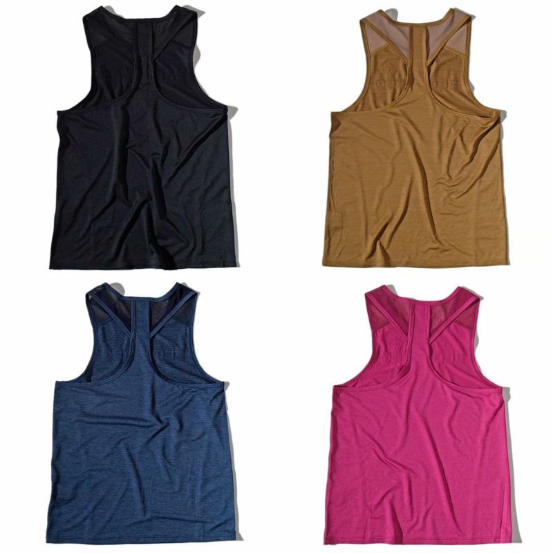 エルドレッソELDORESOランニングウェアノースリーブタンクトップEarnestTankE1222625メンズレディースユニセックス25FA秋冬