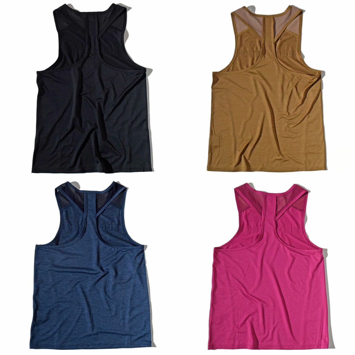 エルドレッソELDORESOランニングウェアノースリーブタンクトップEarnestTankE1222625メンズレディースユニセックス25FA秋冬