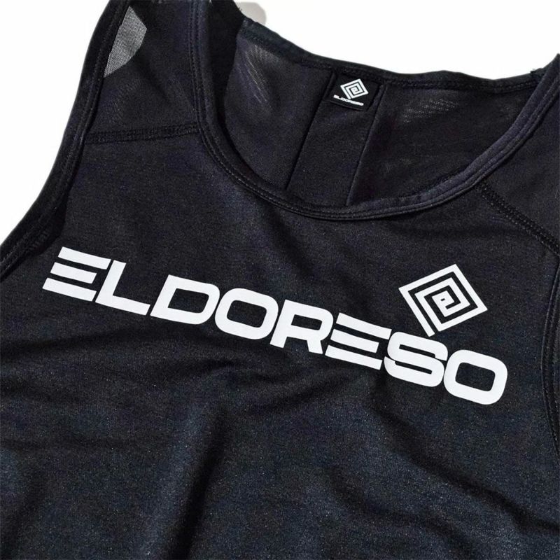 エルドレッソELDORESOランニングウェアノースリーブタンクトップEarnestTankE1222625メンズレディースユニセックス25FA秋冬