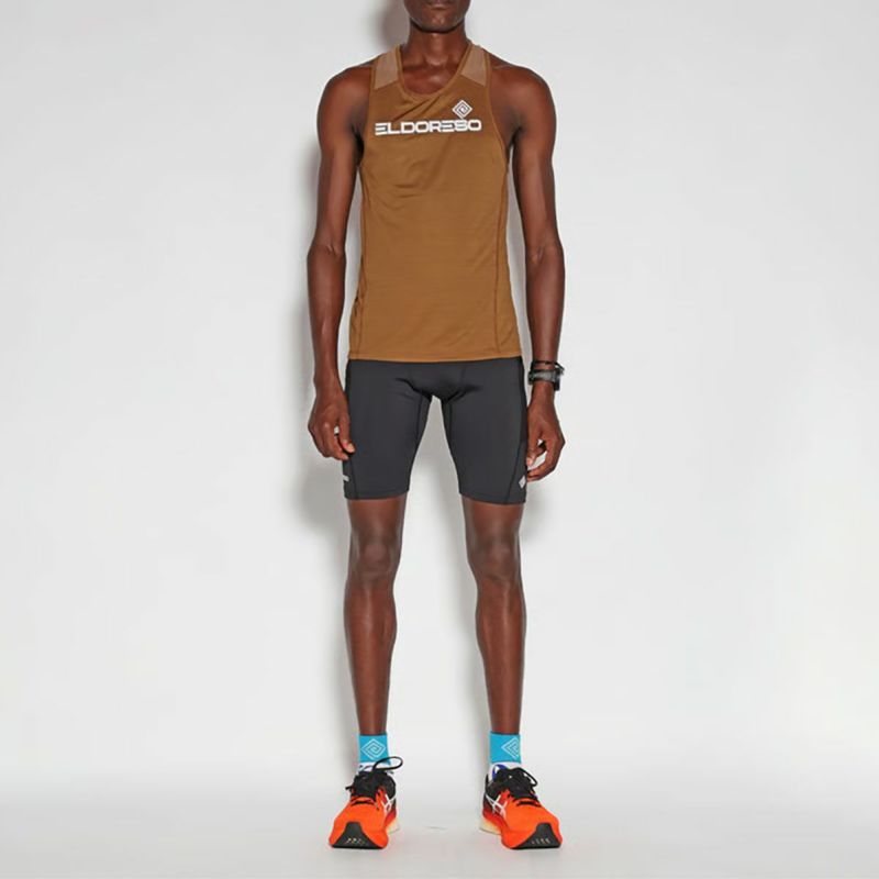 エルドレッソELDORESOランニングウェアノースリーブタンクトップEarnestTankE1222625メンズレディースユニセックス25FA秋冬
