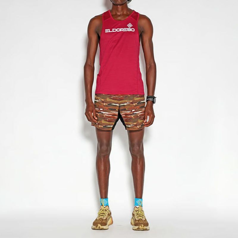 エルドレッソELDORESOランニングウェアノースリーブタンクトップEarnestTankE1222625メンズレディースユニセックス25FA秋冬