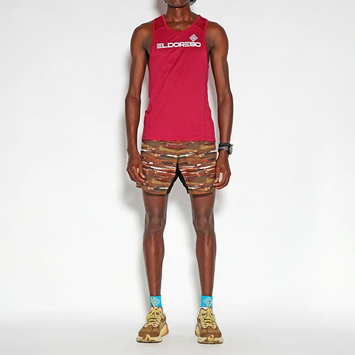 エルドレッソELDORESOランニングウェアノースリーブタンクトップEarnestTankE1222625メンズレディースユニセックス25FA秋冬