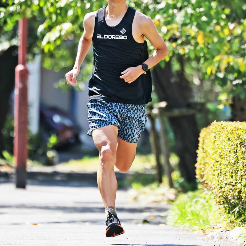 エルドレッソELDORESOランニングウェアノースリーブタンクトップEarnestTankE1222625メンズレディースユニセックス25FA秋冬