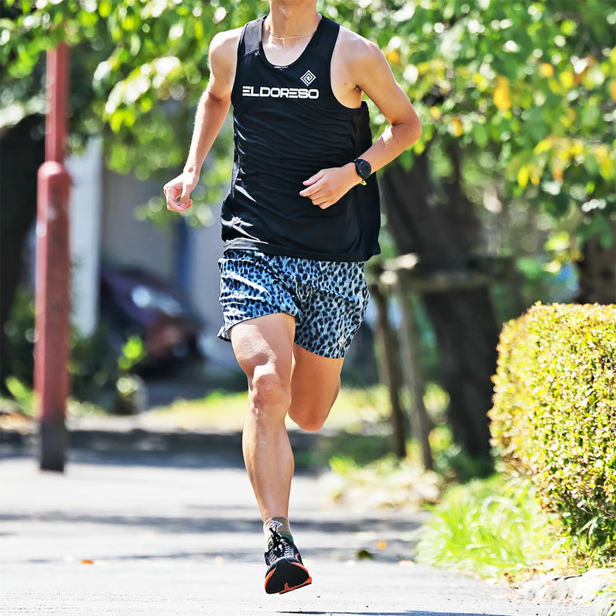 エルドレッソELDORESOランニングウェアノースリーブタンクトップEarnestTankE1222625メンズレディースユニセックス25FA秋冬