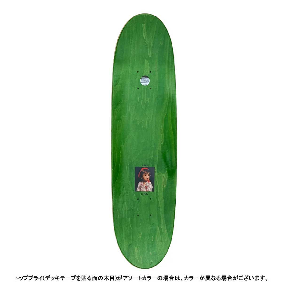 スイムSWIMスケボースケートボードデッキ板PLUNKETTKOSTON8.5EGG31600107