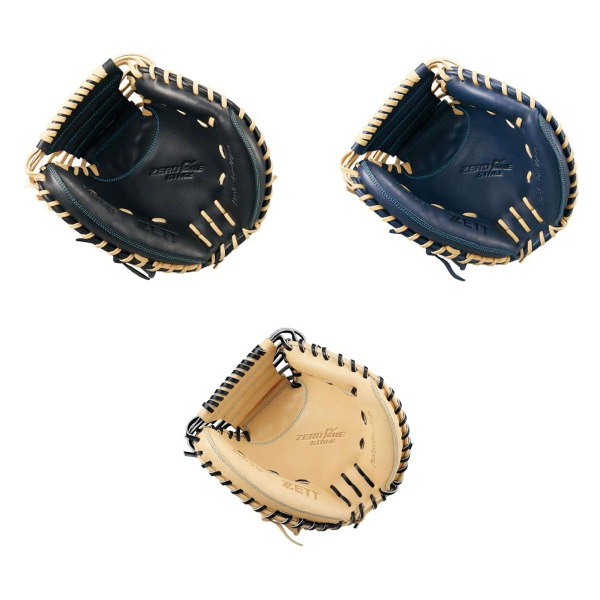 ゼットZETTベースボール野球ソフトボールグラブミットグローブ軟式限定JRゼロワンステージ捕手用BJCB71512Fジュニアキッズ子ども男の子女の子25FA秋冬